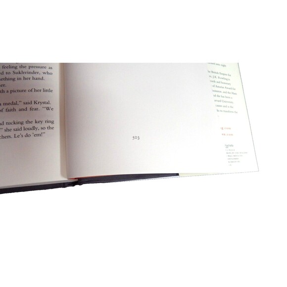 The Casual Vacancy by J K Rowling 2012 Hardcover Dust Jacket HCDJ - Picture 10 of 15